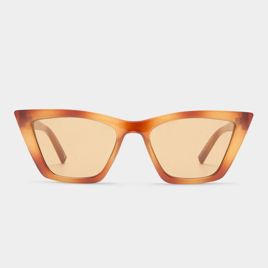 Le Specs Velodrome Sunglasses in Vintage Tort