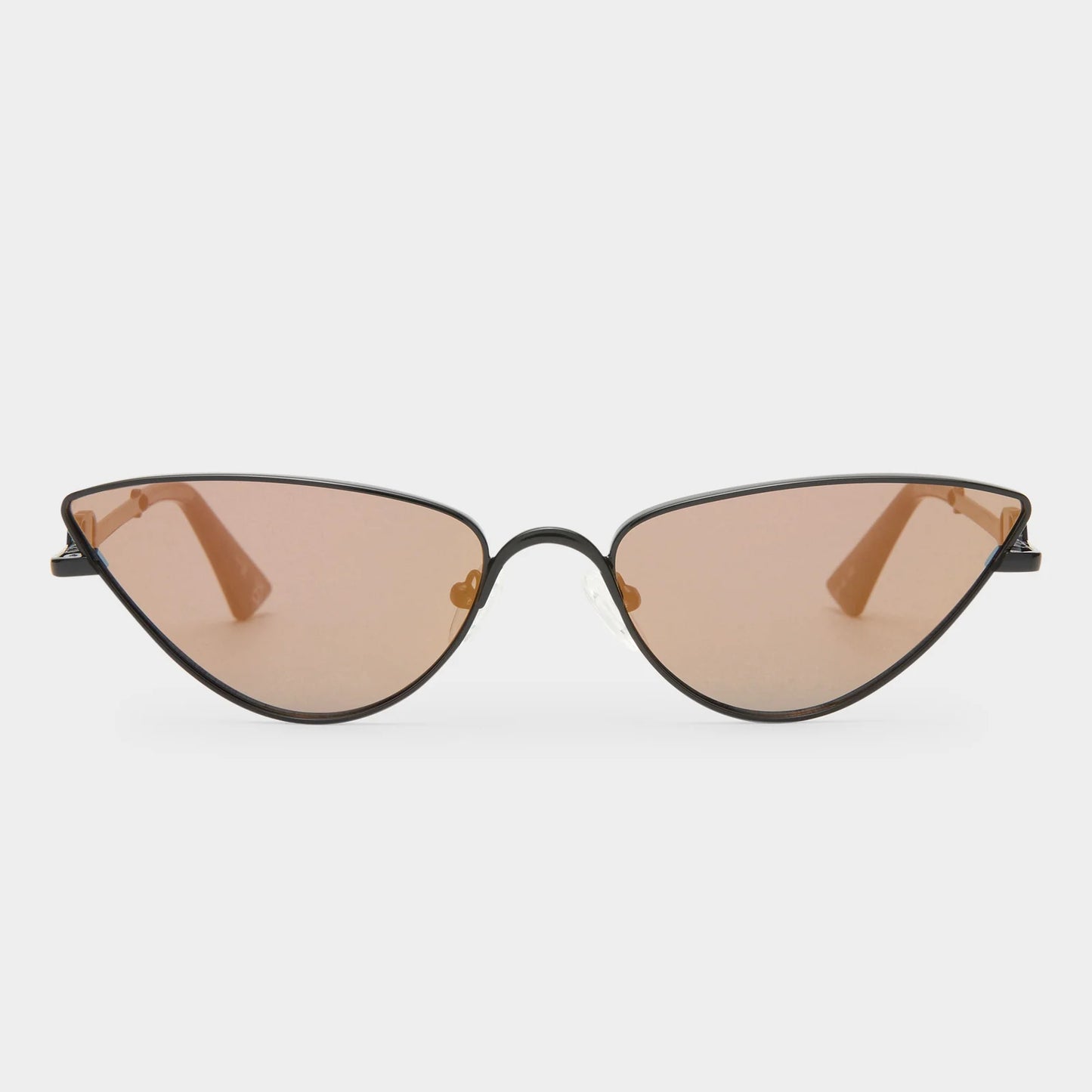 Le Specs The Soiree Sunglasses in Satin Black