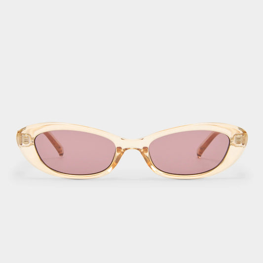 Le Specs The Whisperer Sunglasses in Sand