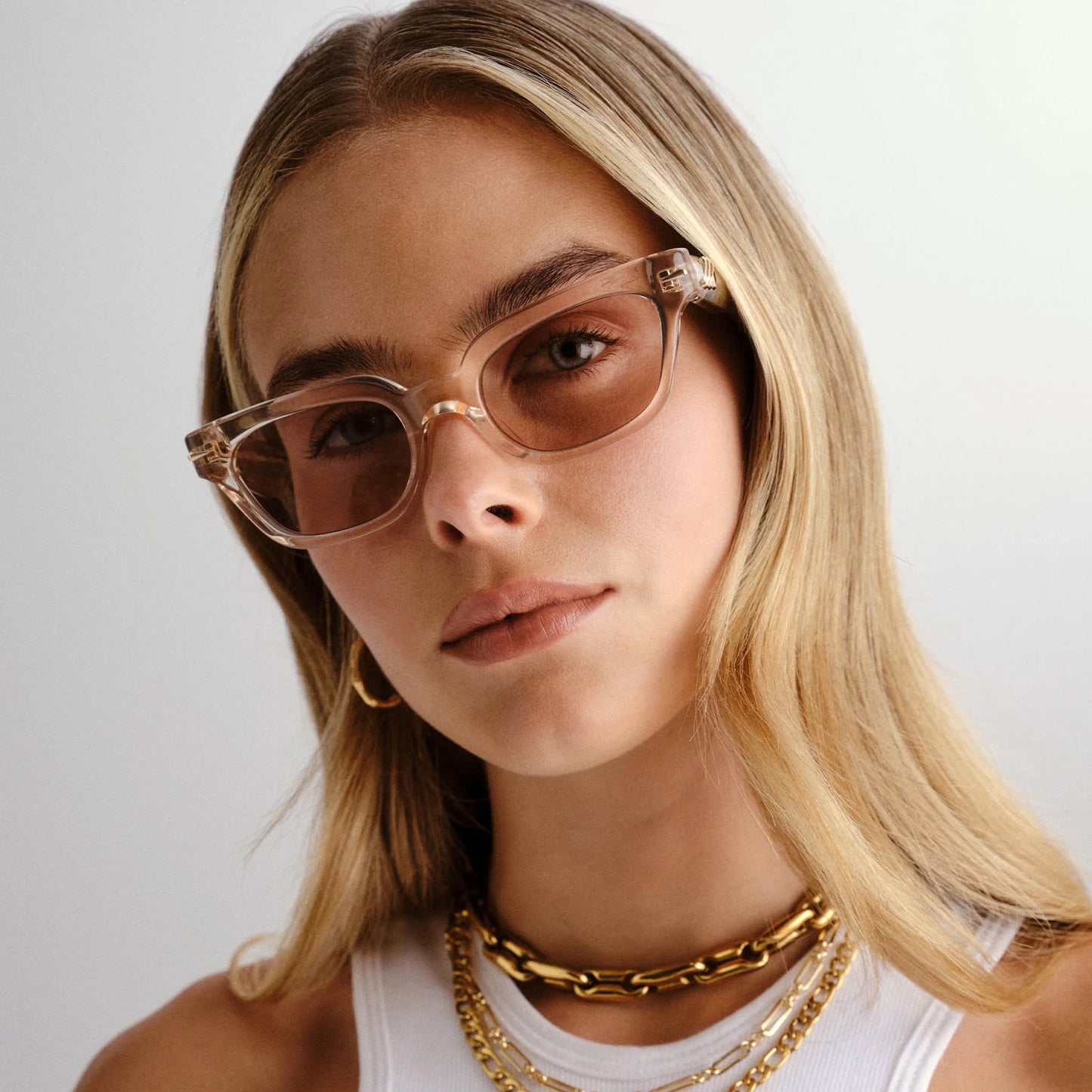 Le Specs Luxe Numero Tres Sunglasses in Dune