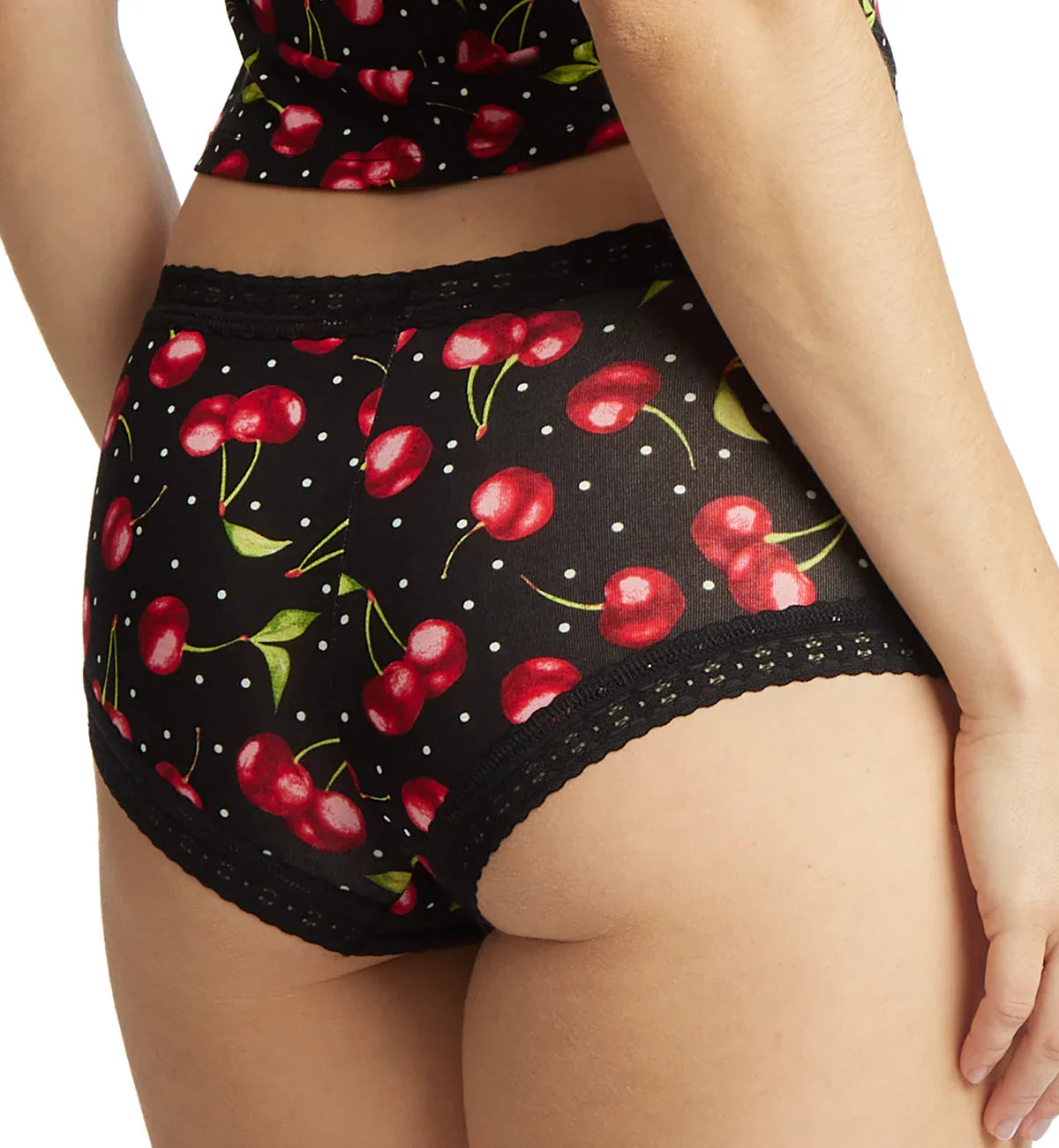 Hanky Panky Boyshort in Cherry Bomb