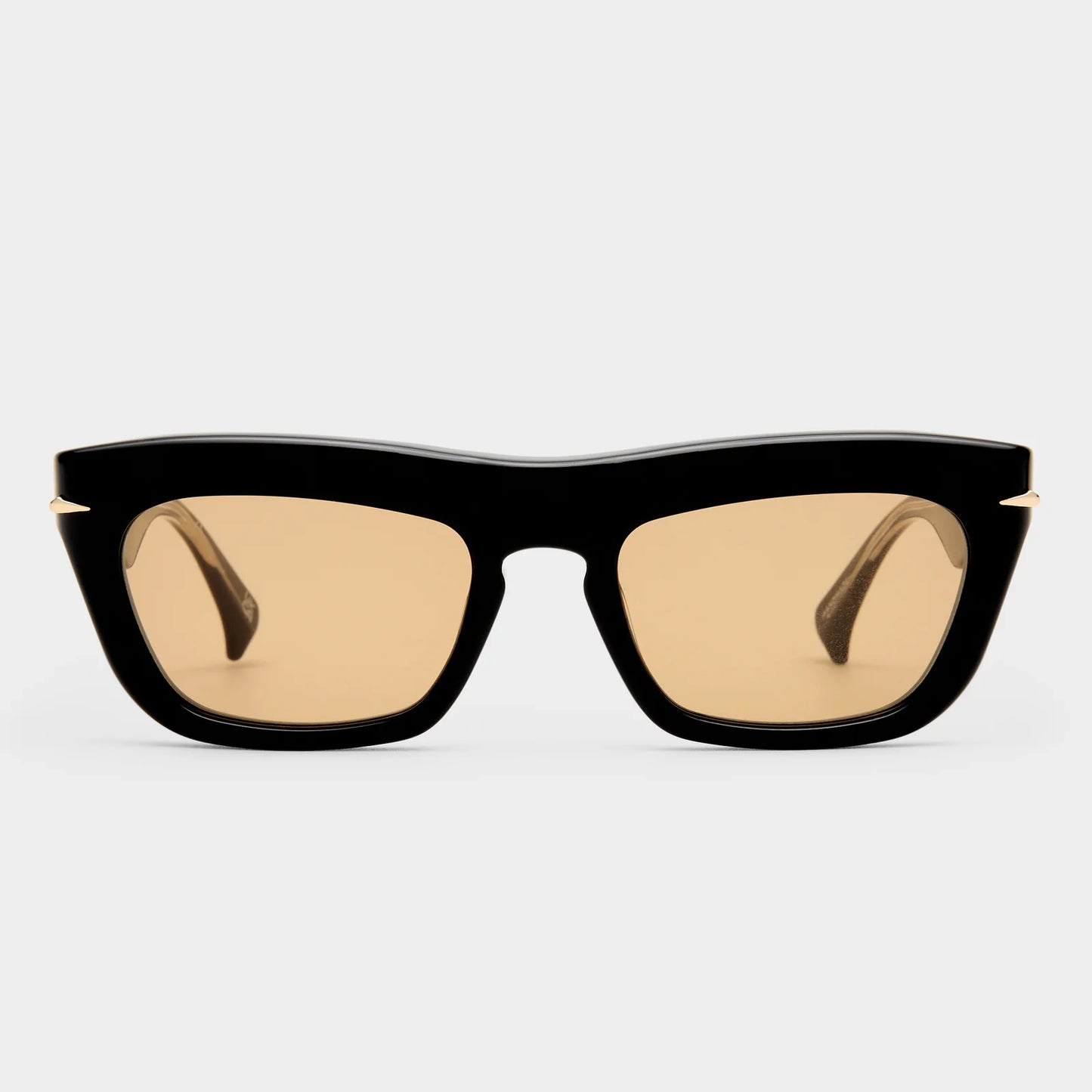 Le Specs Luxe Numero Nueve Sunglasses in Obsidian Black