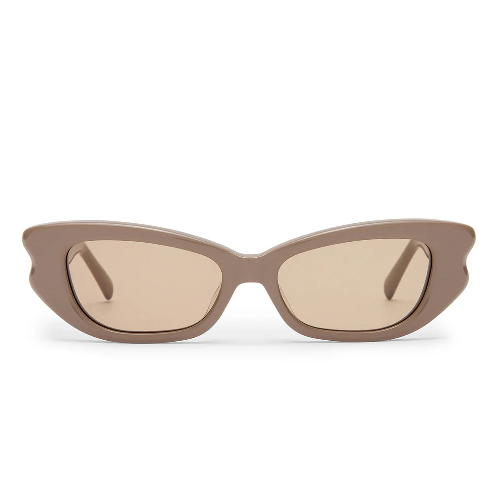 Luv Lou The Elle Sunglasses in Taupe