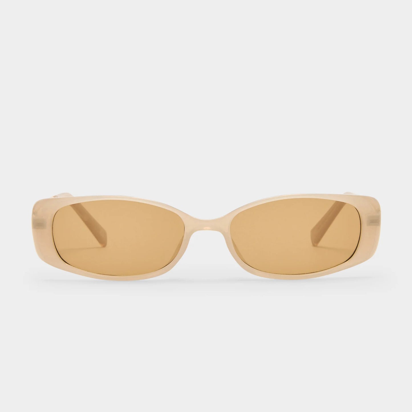 Le Specs Lil Starlight Sunglasses in Oatmeal