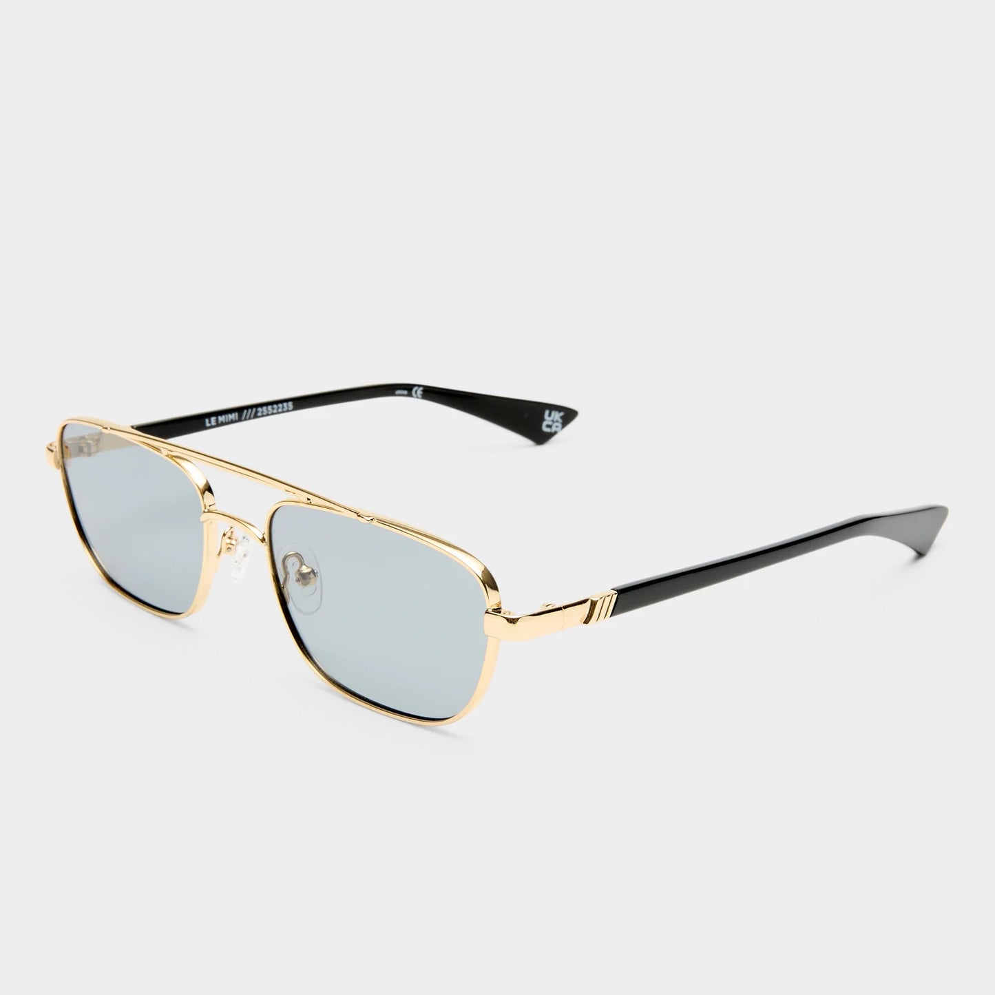 Le Specs Le Mimi in Gold/Smoke Tint