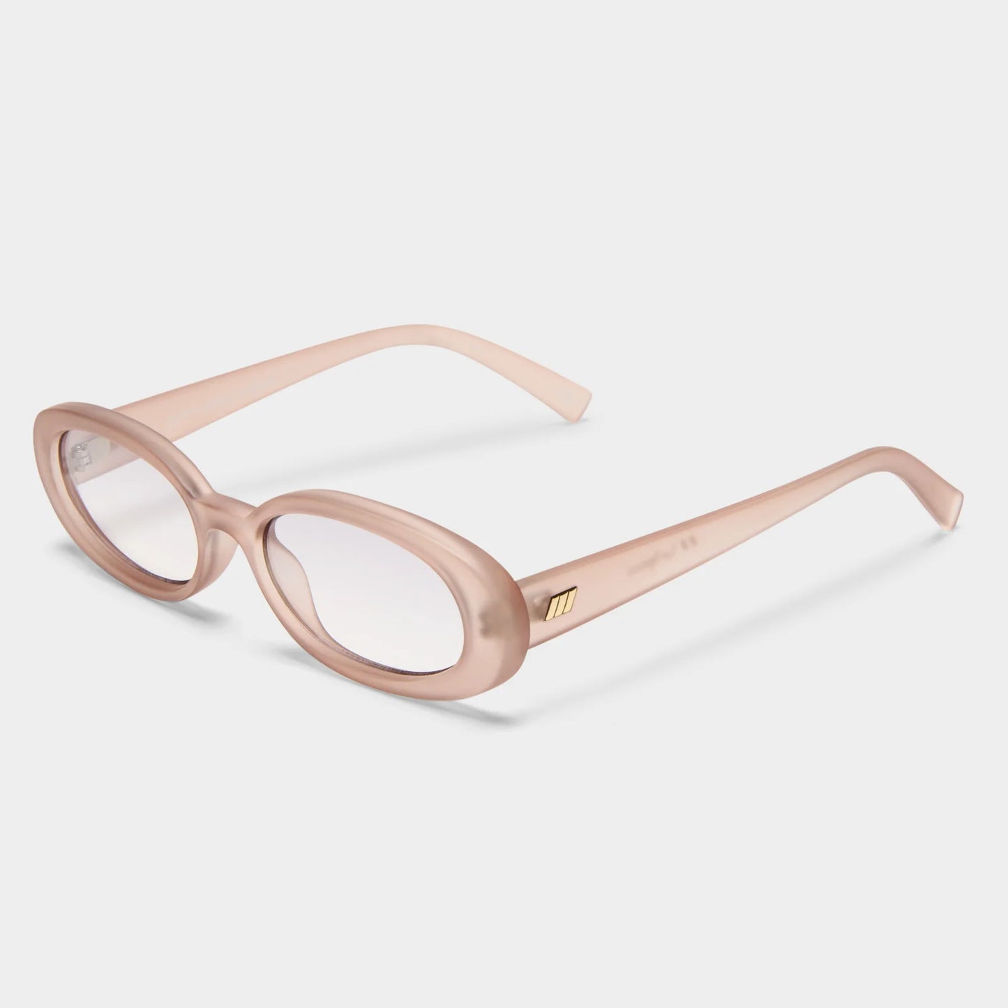 Le Specs Outta Love Sunglasses in Matte Oyster