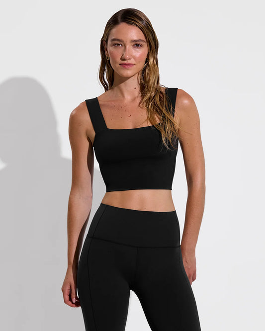 Left on Friday Frame Tank in Black