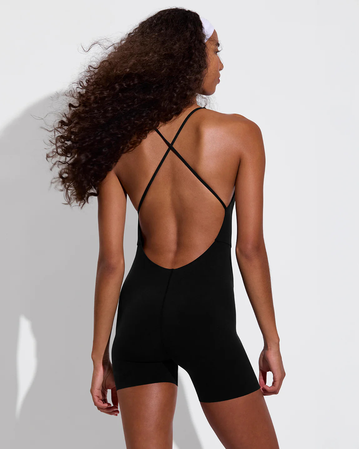 Left on Friday Weekender Playsuit in Jet Black