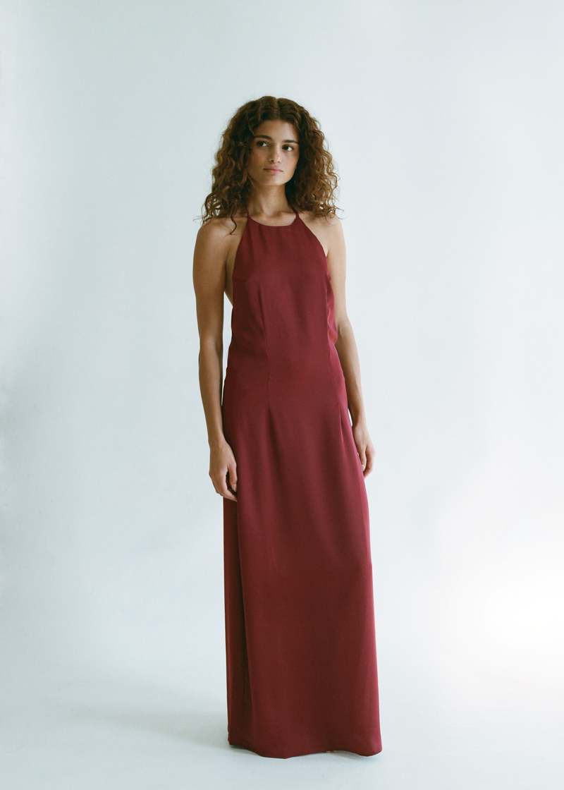 All My Love Lydia Dress in Cherry