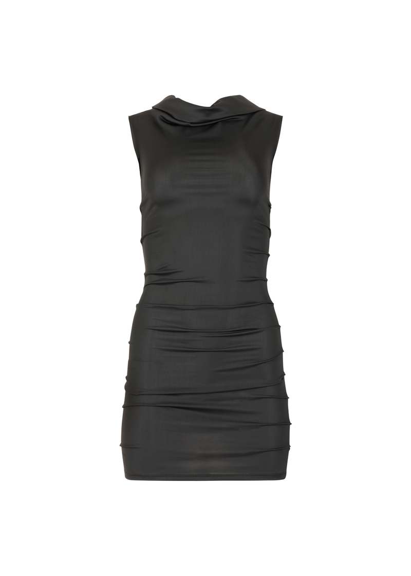 All My Love Michelle Dress in Onyx