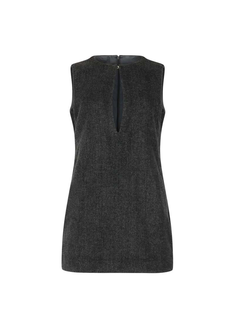 All My Love Sydney Dress in Charcoal