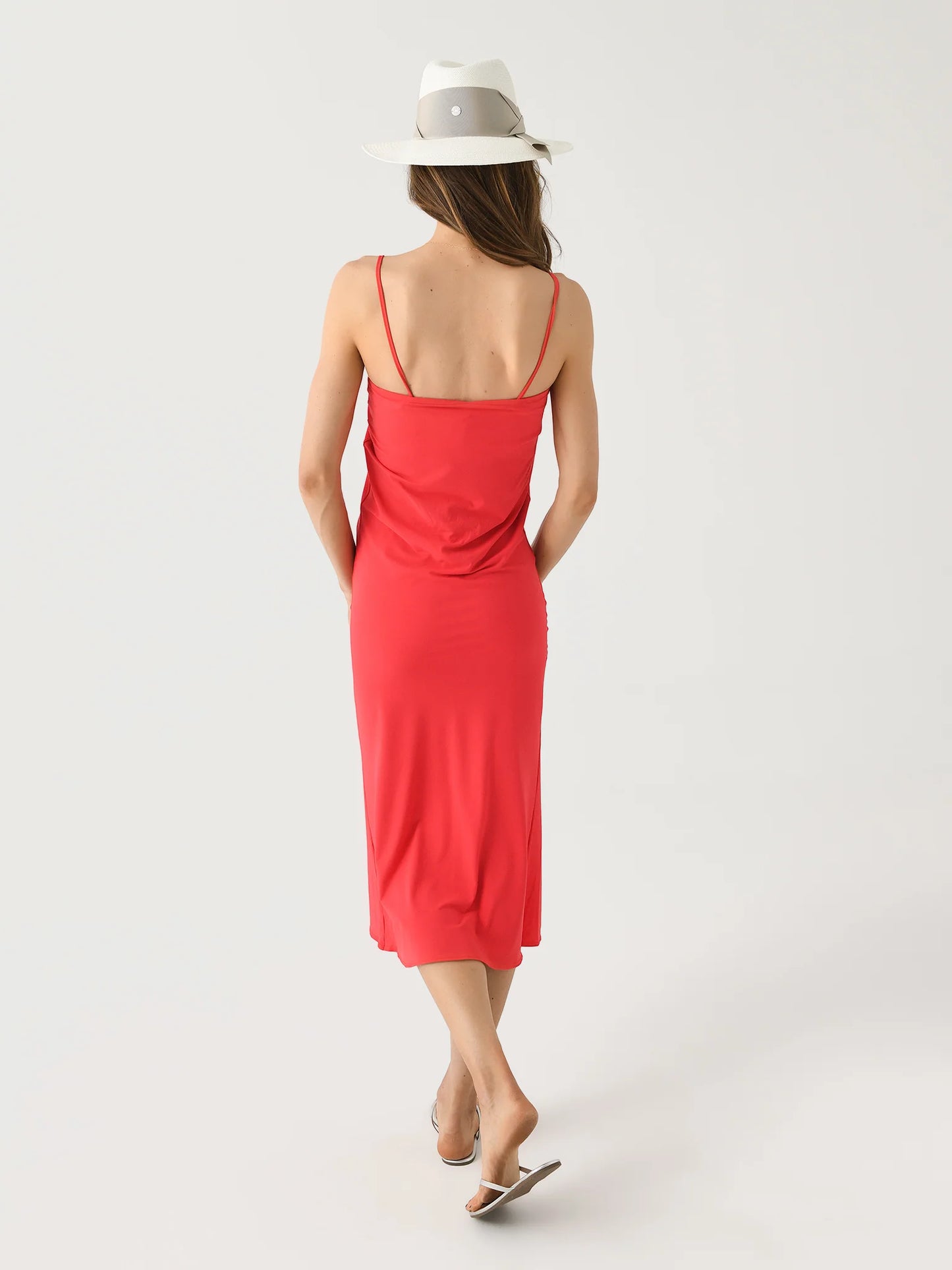 Bond Eye Freya Skirt Dress in Cherry