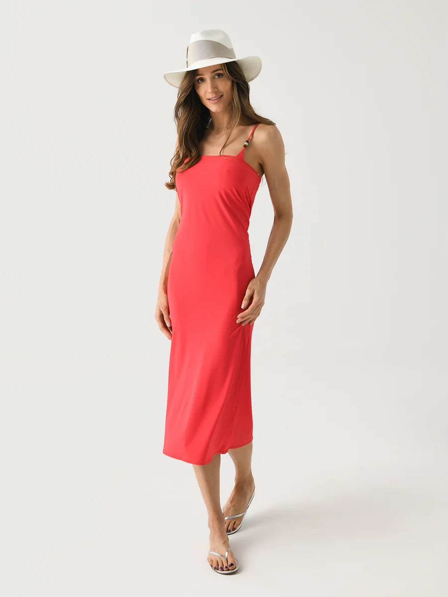 Bond Eye Freya Skirt Dress in Cherry