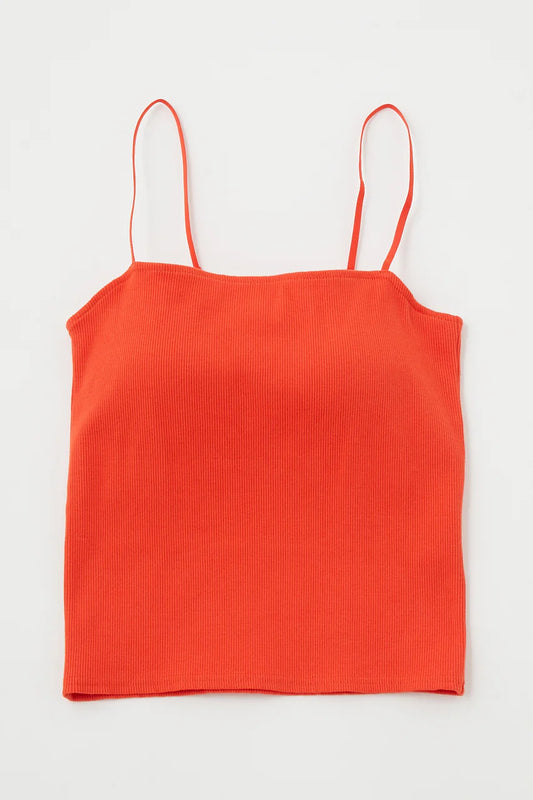 Moussy Square Cami in Red