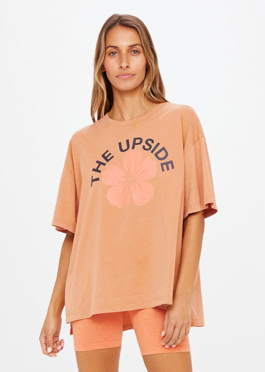 The Upside Laura Tee in Dusty Peach