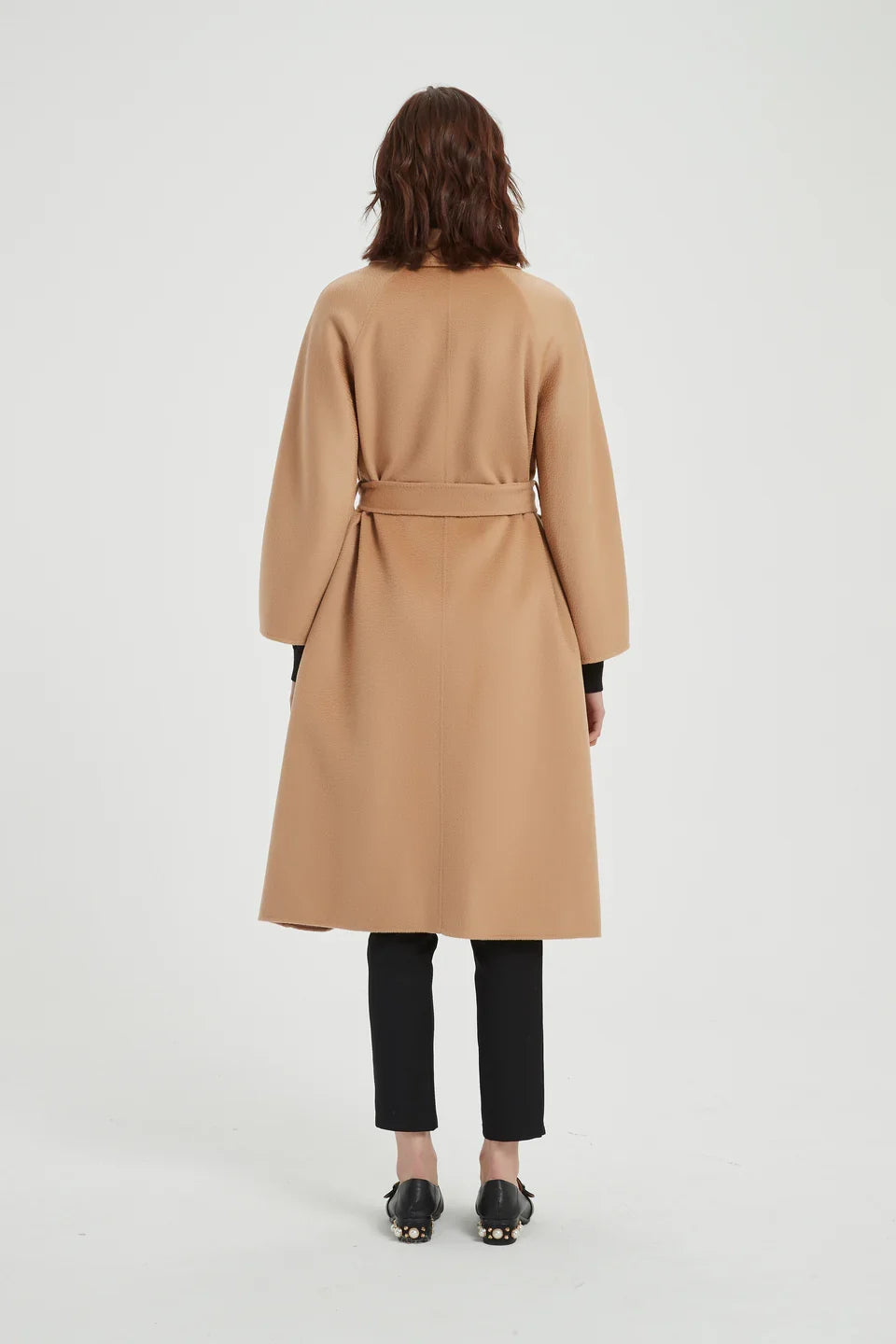 Pissenlit The Classic Wrap Coat in Camel