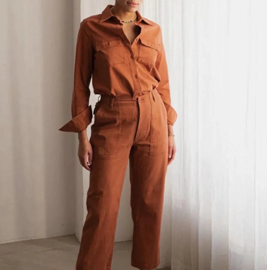 Ragdoll LA Surplus Shirt in Rust