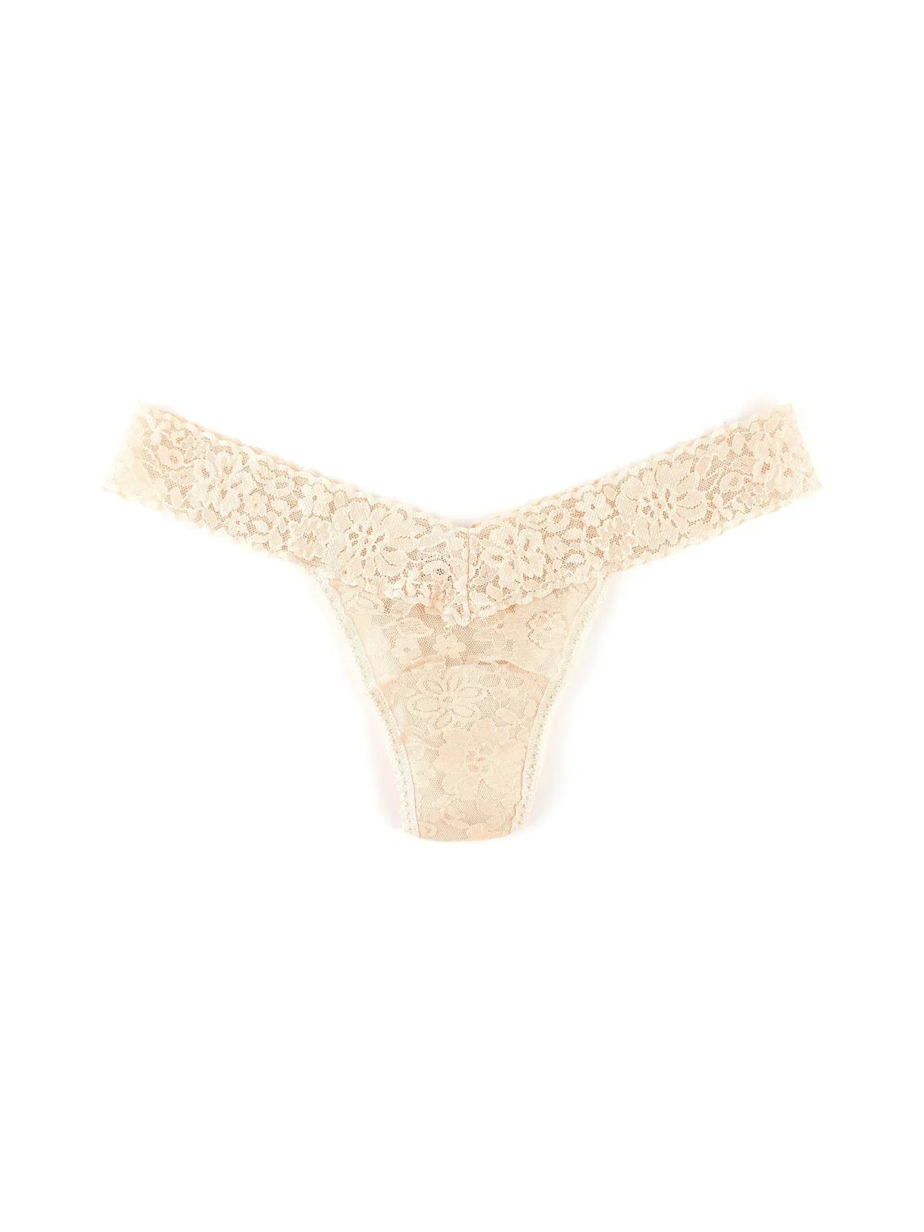 Hanky Panky Daily Lace™ Low Rise Thong in Vanilla