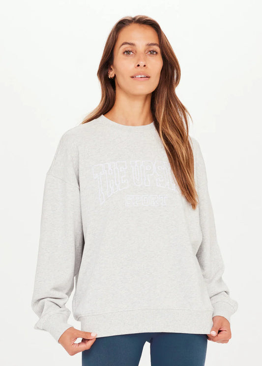 The Upside Ivy League Saturn Crew in Grey