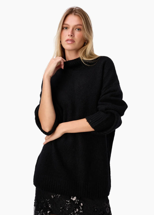 CAMI NYC Catherine Sweater in Black