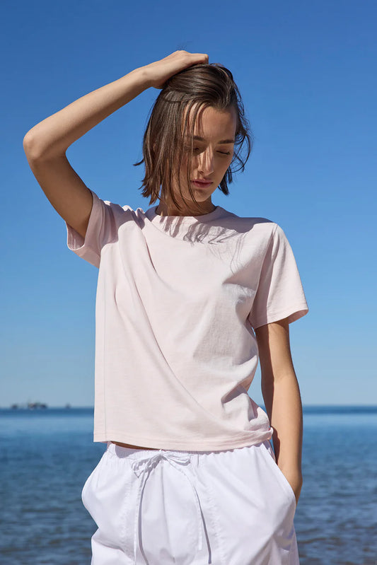 Sold Out NYC The Iconically Soft Perfect Tee in Peony