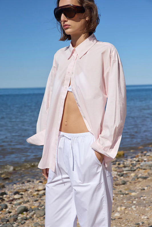 Sold Out NYC The Featherlight Everything Shirt in Peony