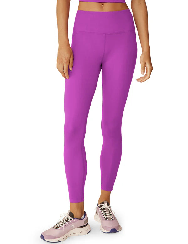 Beyond YogaPOWERBEYOND Strive Midi Legging in Violet Berry
