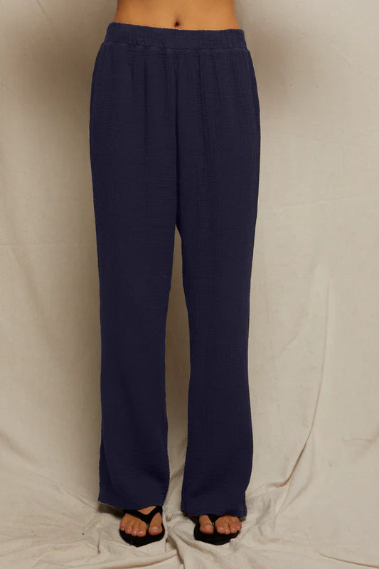 Perfectwhitetee Mina Pant in Navy