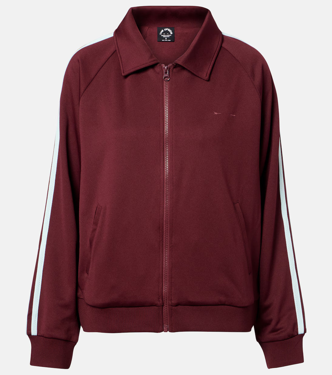 The Upside Vitesse Pari Track Jacket in Burgundy