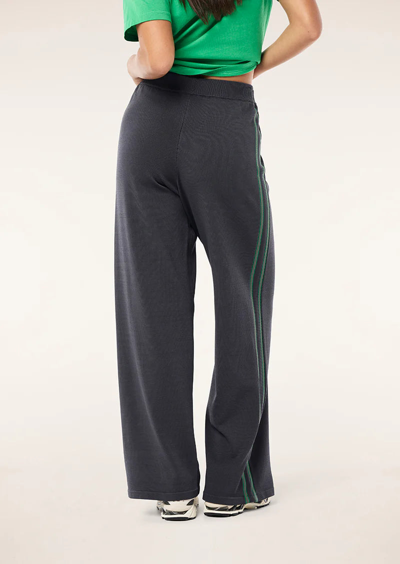 P.E. Nation Retreat Knit Pant in Caviar