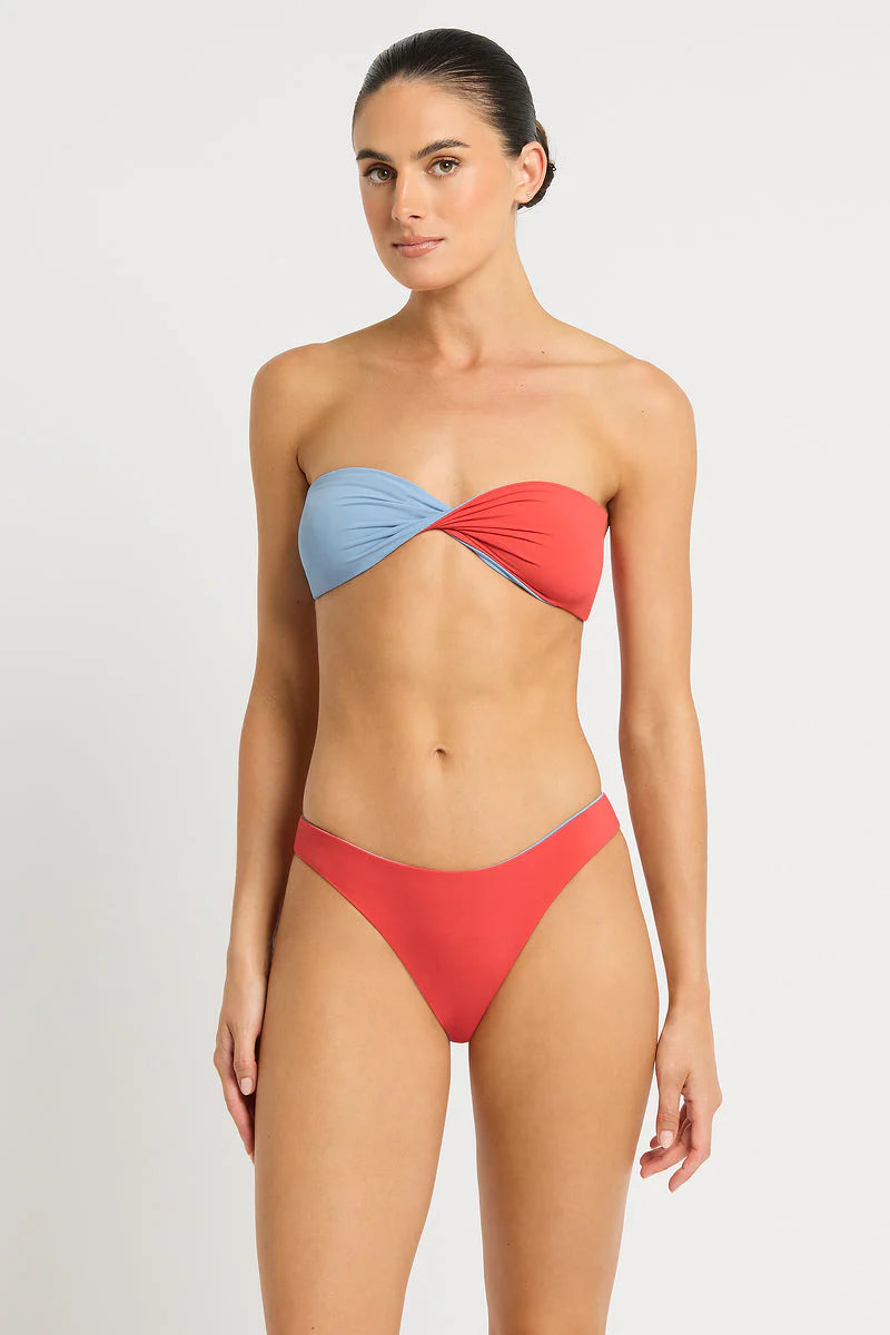 Bond-Eye Siara Brief in Clay/Airy Blue