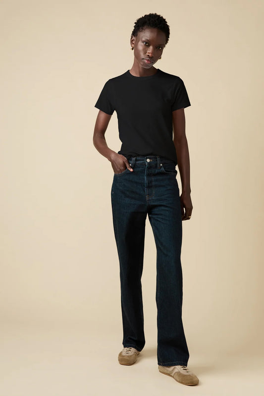 Sold Out NYC The Shrunken Perfect Tee in Black