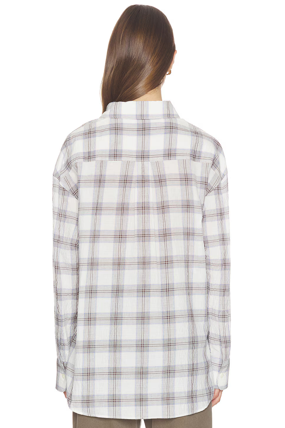 Sold Out NYC The Everything Shirt in Cream Plaid
