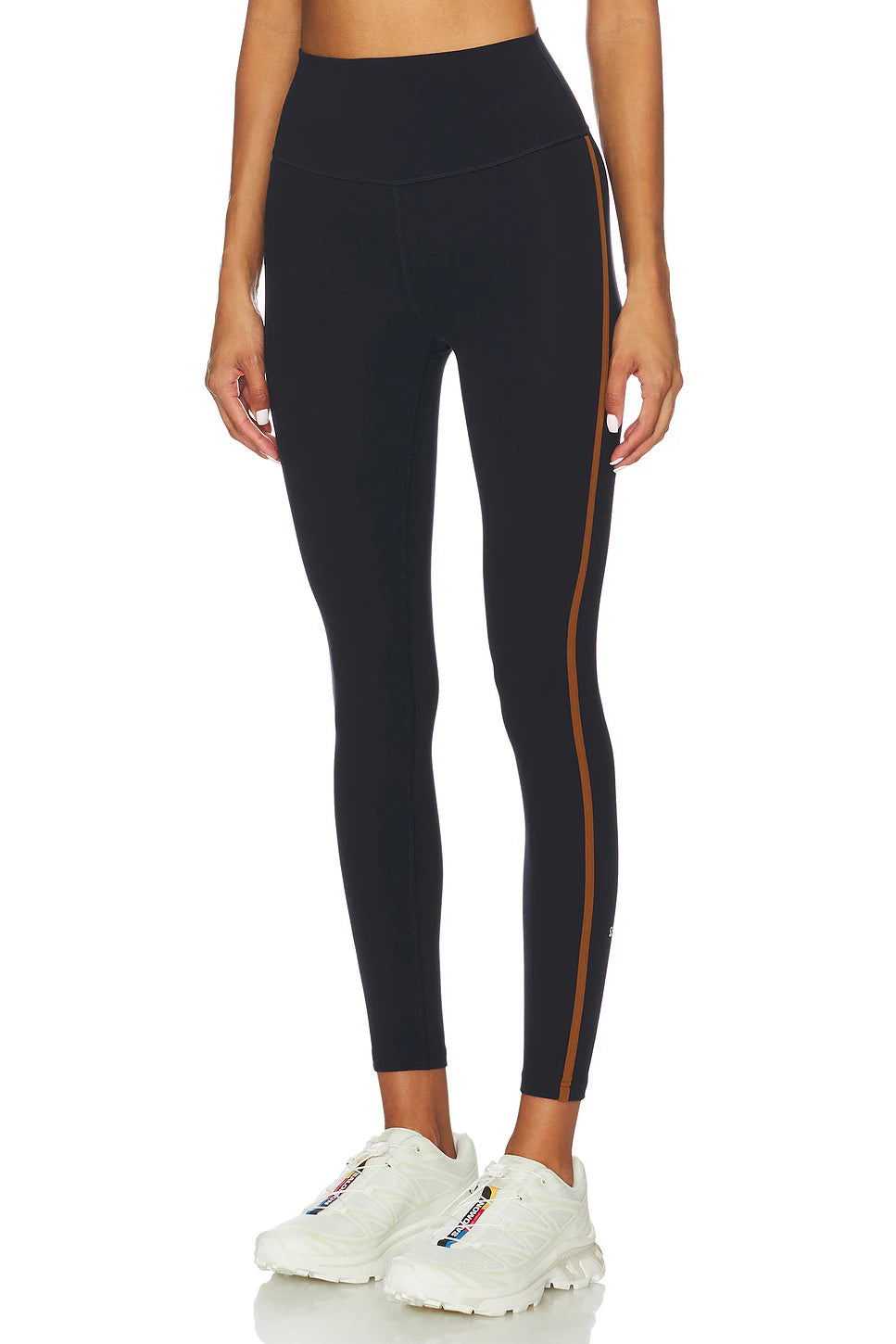 Splits59 Amber Airweight High Waist 7/8 Legging in Indigo/Honey