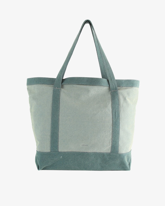 HVISK Tote Denim - Teal Tones