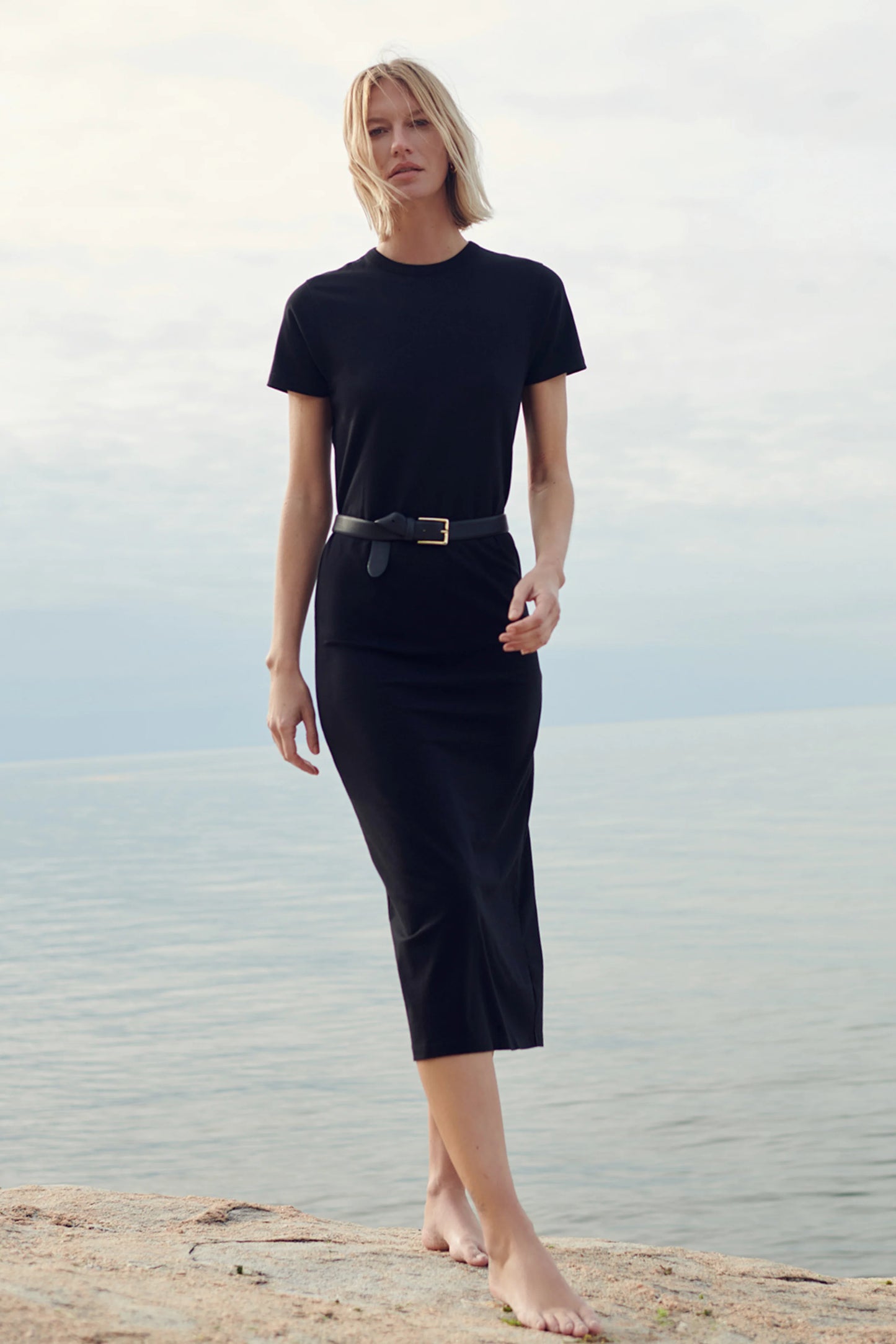 Sold Out NYC The Perfect Tee Dress in Black