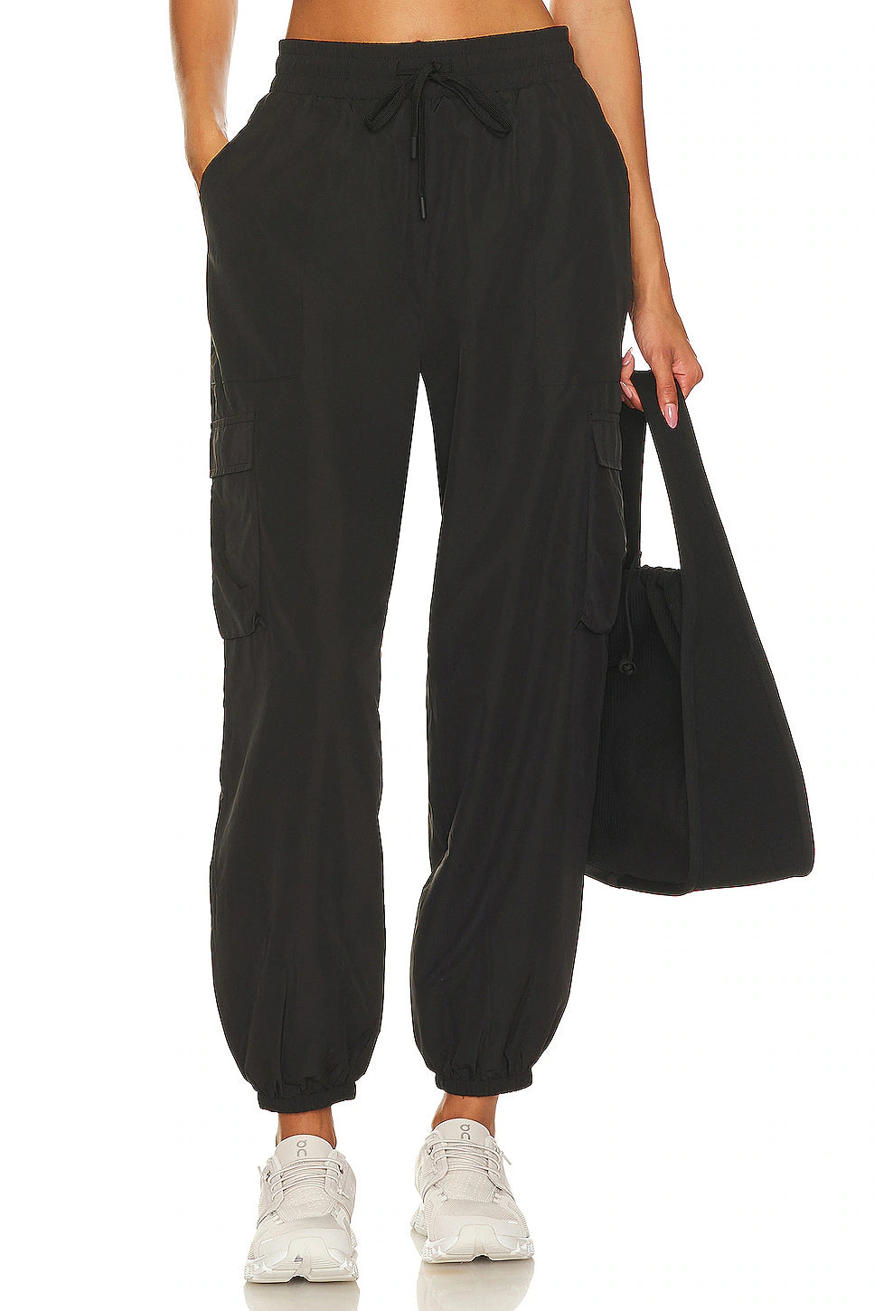 The Upside Kendall Cargo Pant in Black
