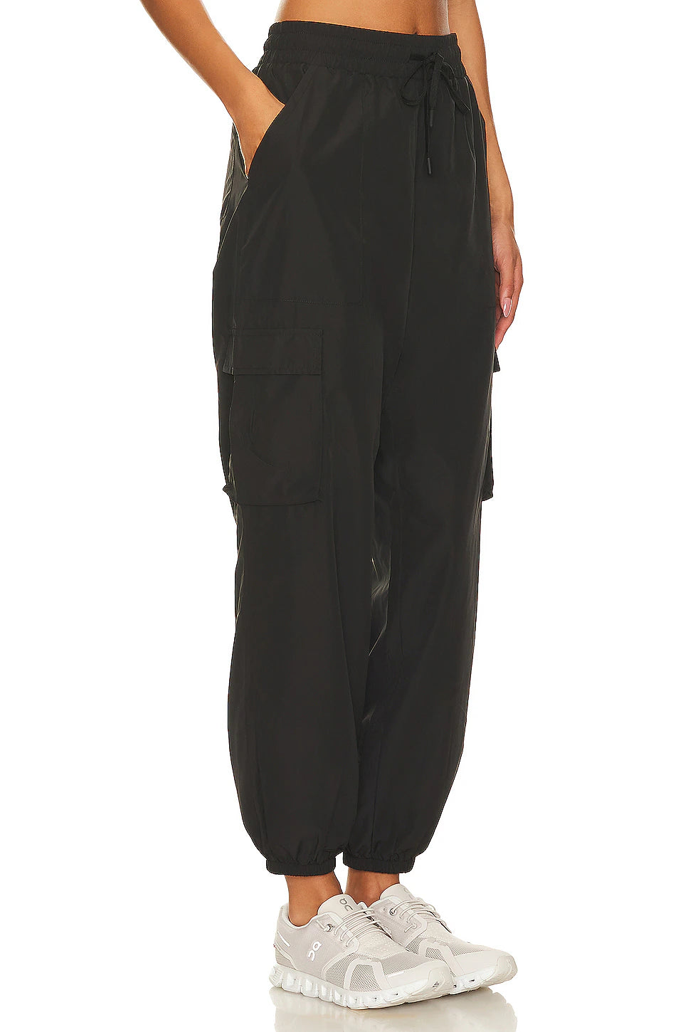 The Upside Kendall Cargo Pant in Black