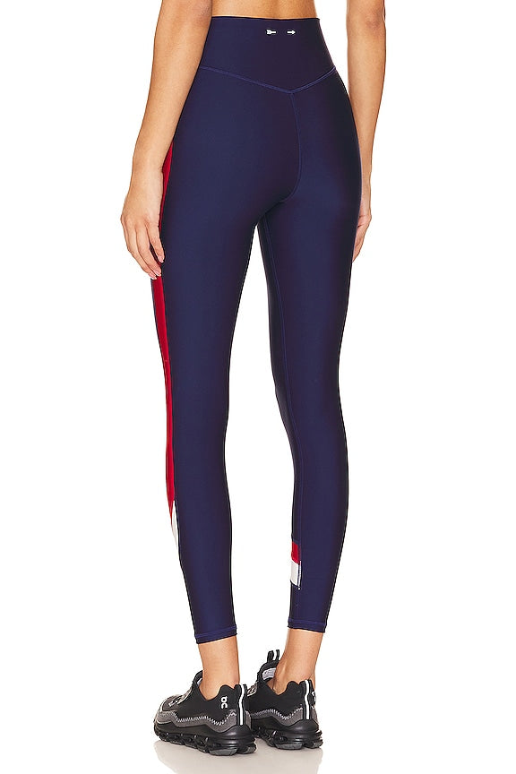 The Upside Ballpark 25in Midi Pant in Navy