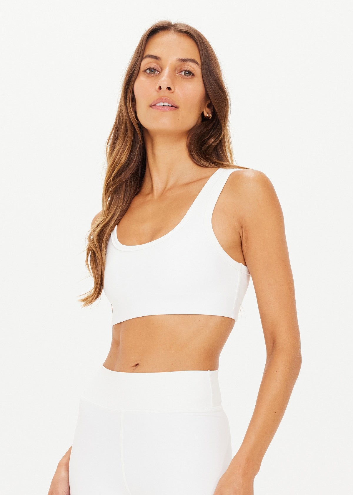 The Upside Peached Harley Bra in White