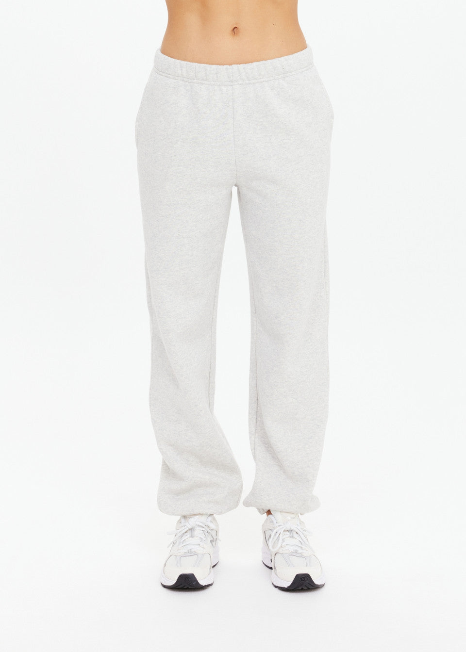 The Upside Harrison Track Pant in Grey Marle