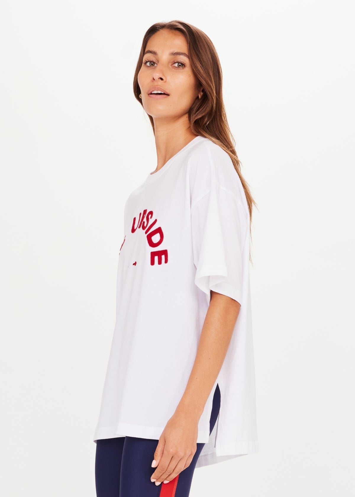 The Upside Laura Tee in White