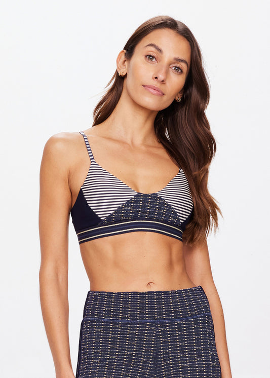 The Upside Caleta Georgie Bra in Midnight