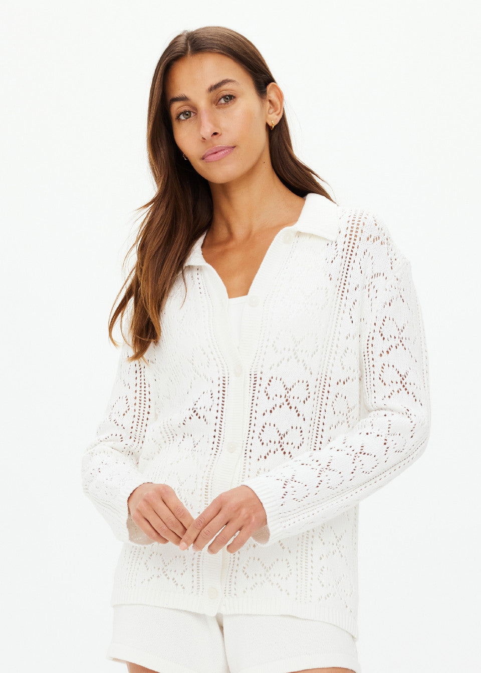 The Upside Lavalliere Malia Knit Shirt