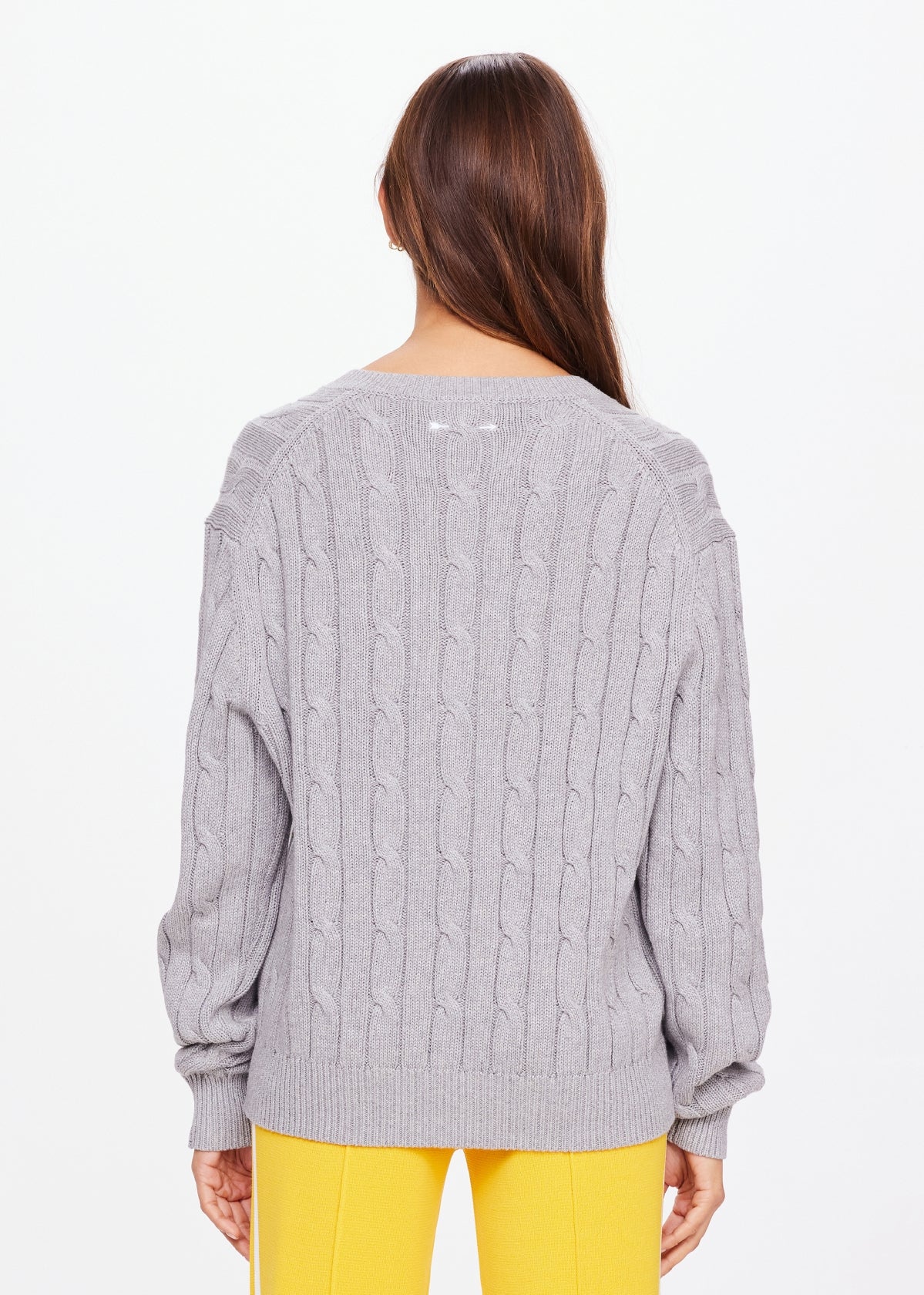 The Upside Seymour Knit Sweater in Grey