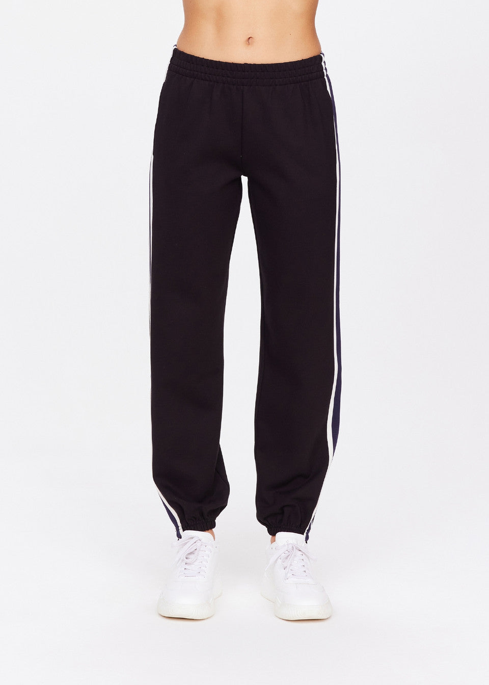 The Upside Beaufort Cala Zip Pant in Licorice