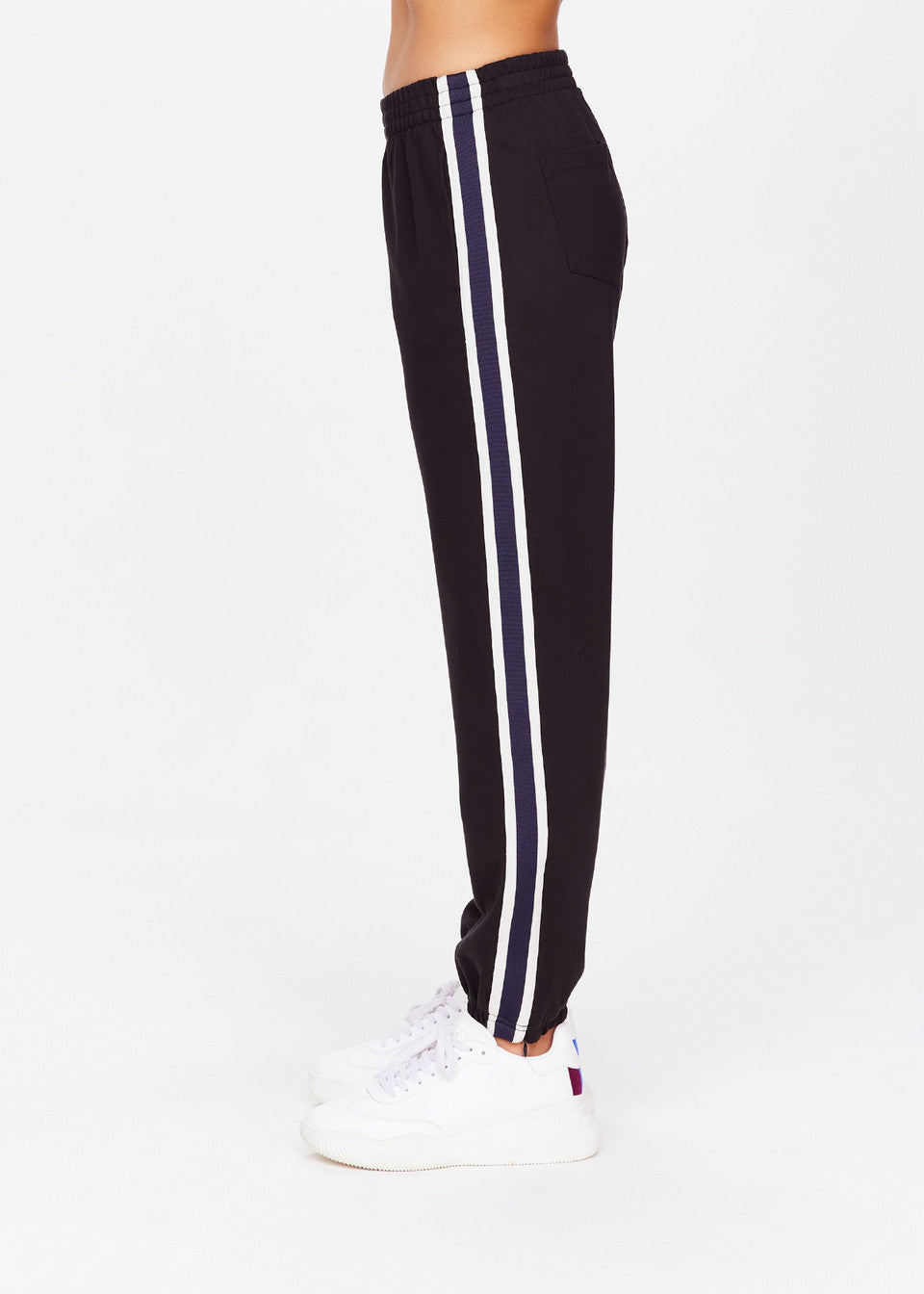 The Upside Beaufort Cala Zip Pant in Licorice