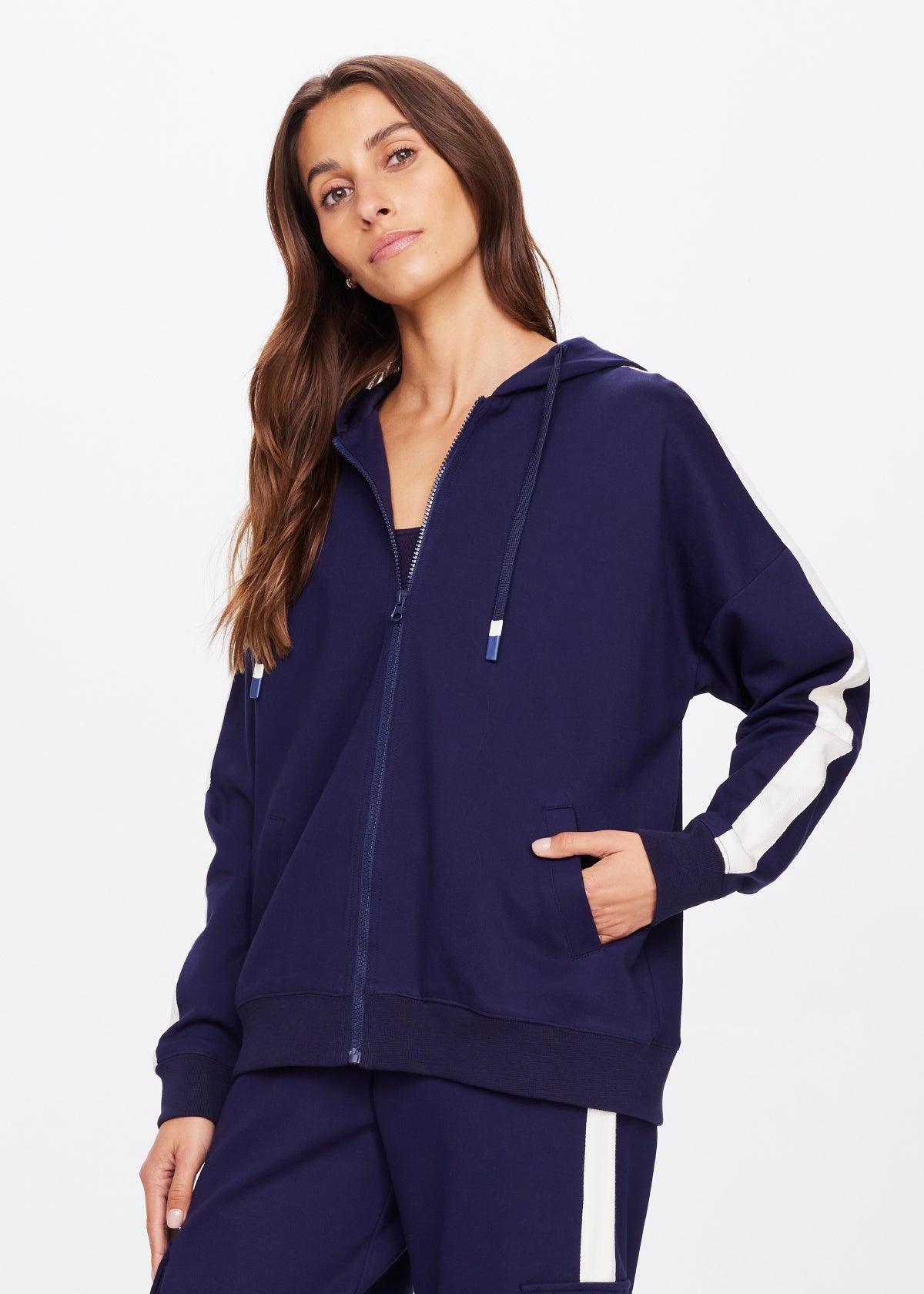 The Upside Hamptons Ali Zip Up Hoodie