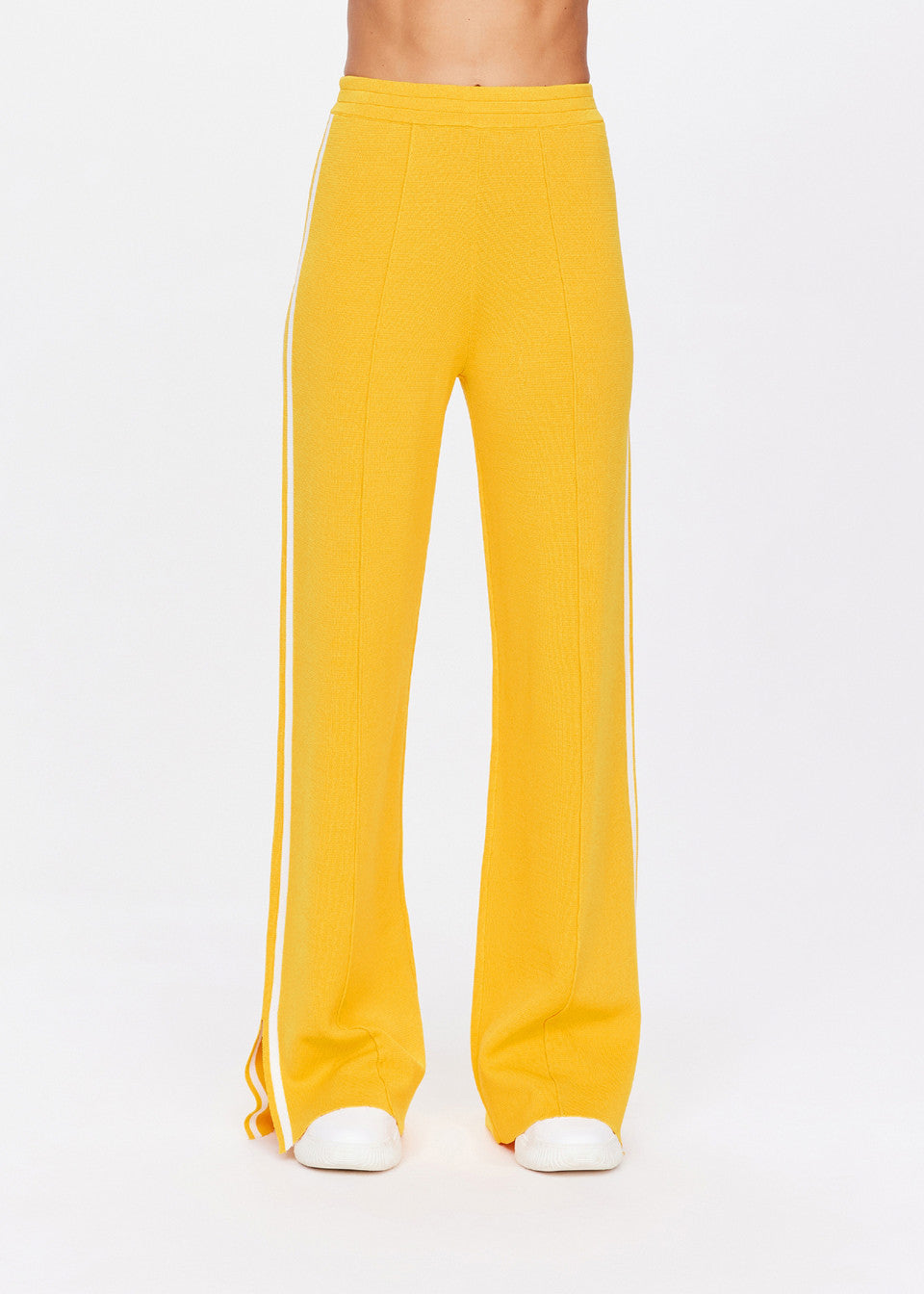 The Upside Dunes Freya Knit Pant in Marigold