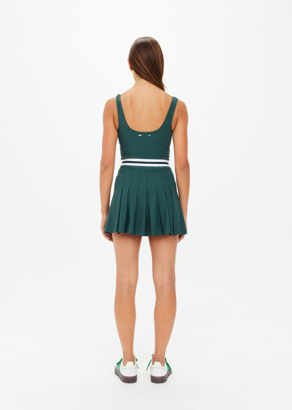 The Upside Peached Lucette Pleated Dress